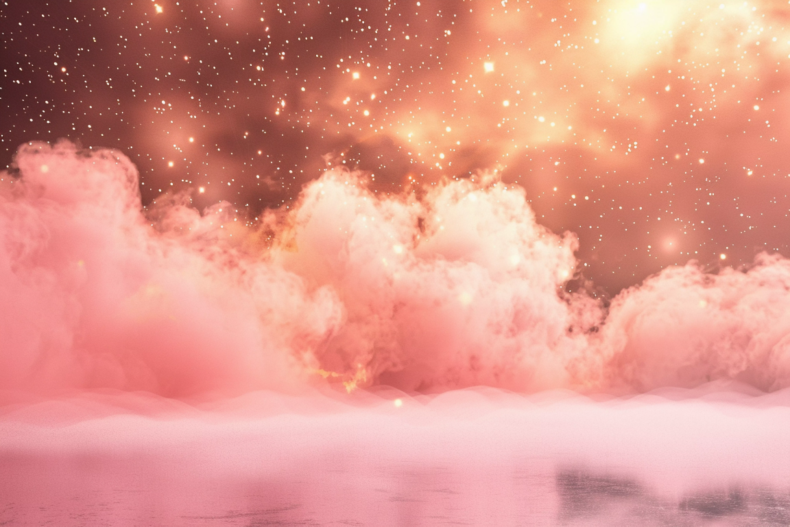 Beautifull Pink Cloud Kids Theme 12 - Backdrop Imperia Printed Backdrop