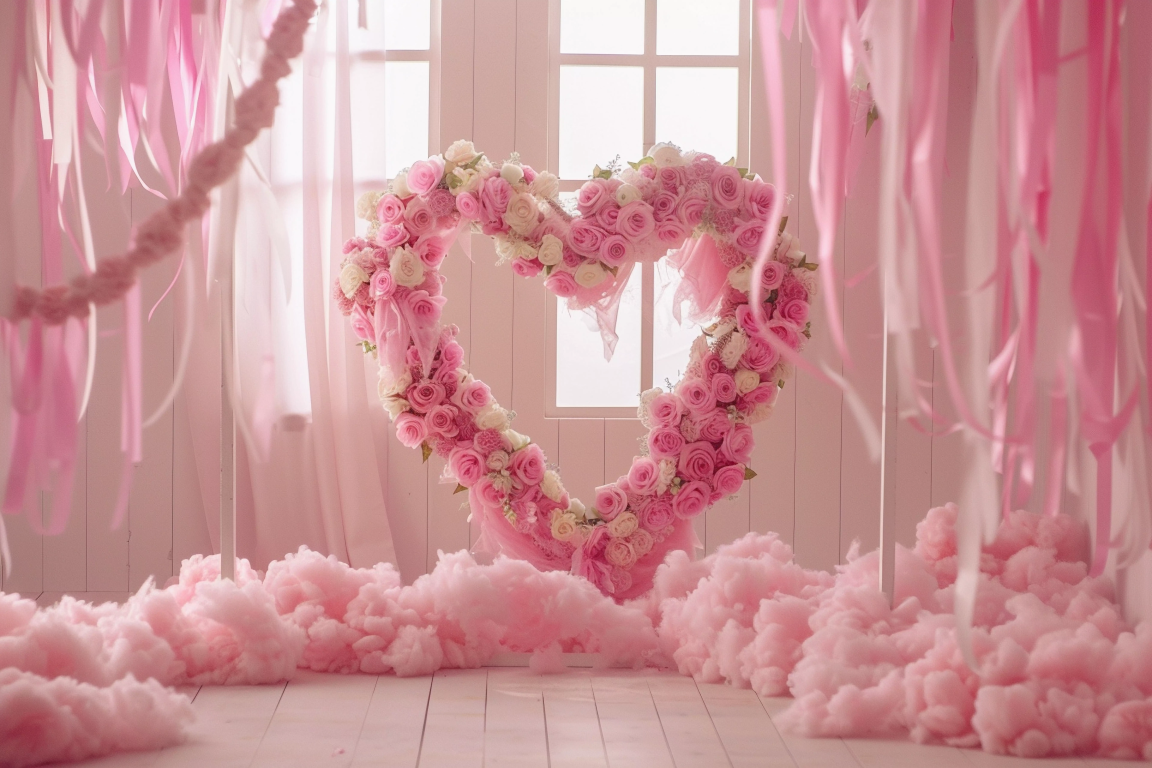 Beautifull Decorated Pink Kids Theme 27 - Backdrop Imperia Printed Backdrop