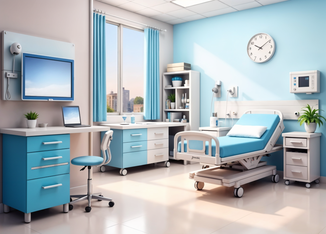 Beautiful Hospital Theme For Kids - Backdrop Imperia Printed Backdrop