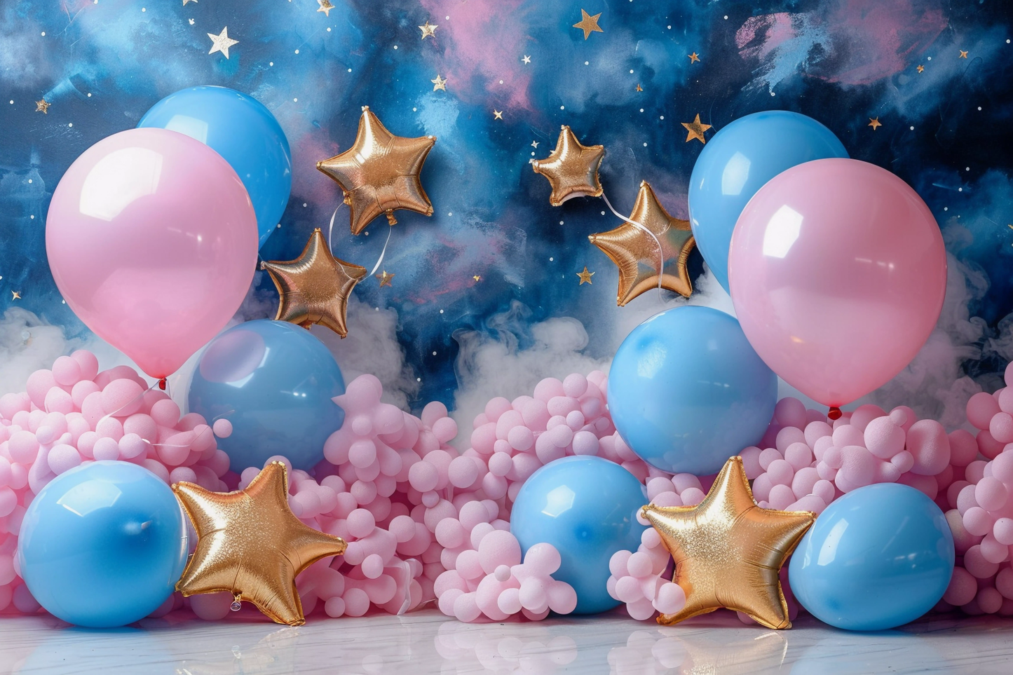 Multicolour Kids Balloon Theme 39 - Backdrop Imperia Printed Backdrop