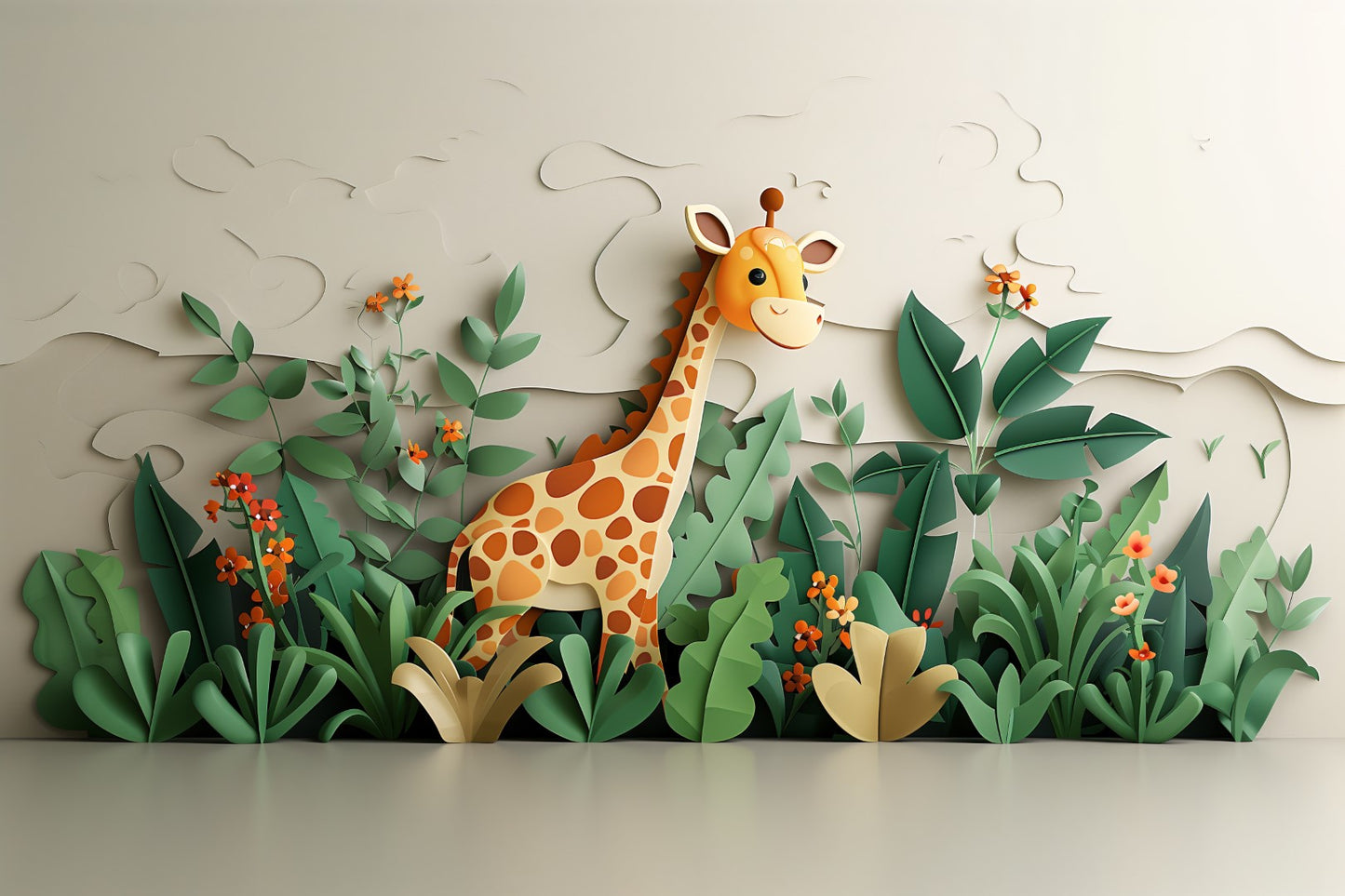 Kids Jungle Theme 7 - Backdrop Imperia Printed Backdrop