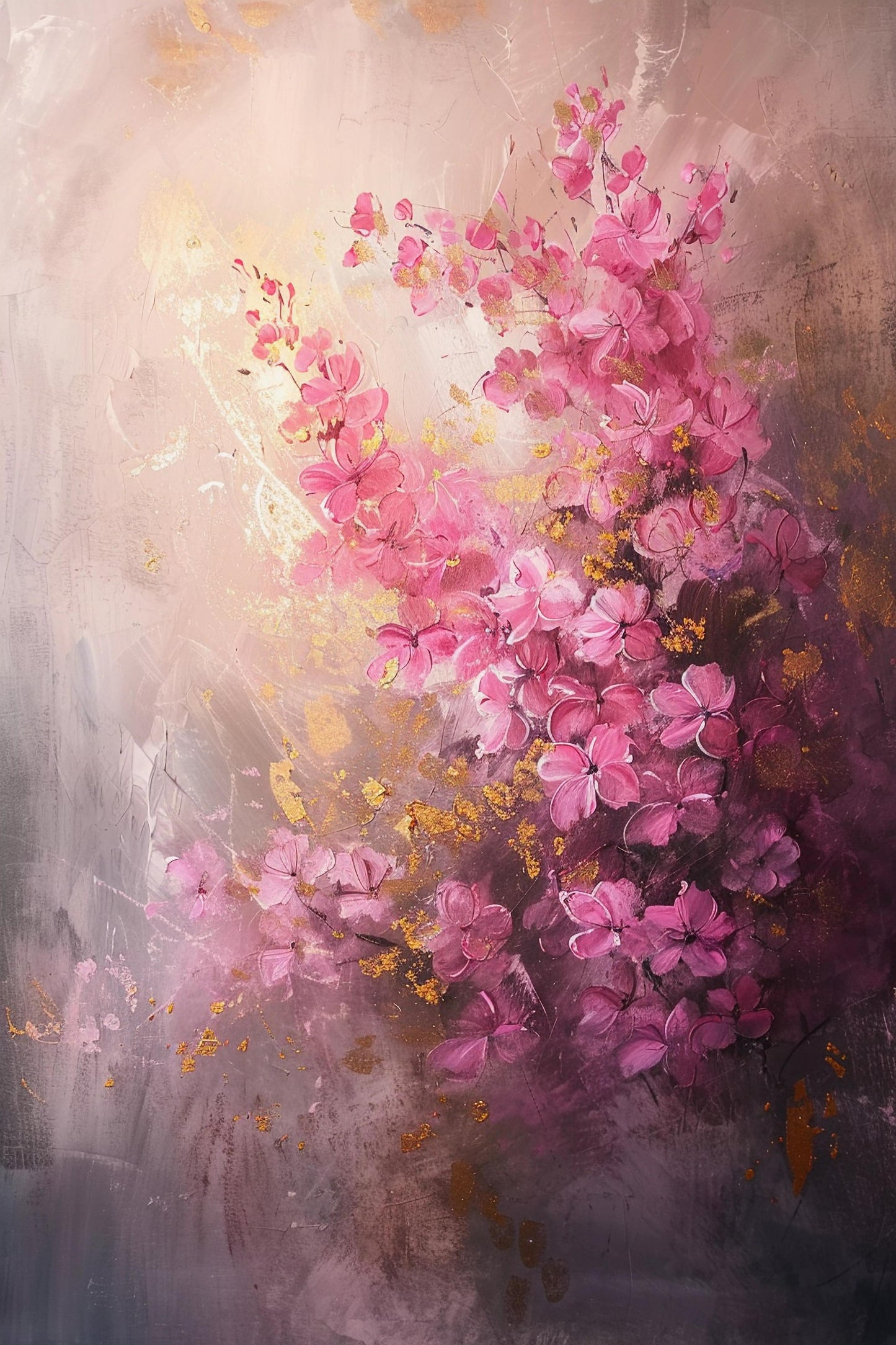 Beautiful Multicolour Floral Backdrop For Maternity Shoot - Backdrop Imperia Printed Backdrop