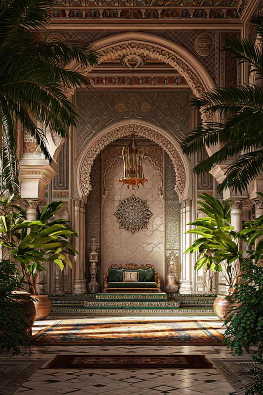 Beautifull Luxury Villa Theme For Model Shoot - Backdrop Imperia Printed Backdrop