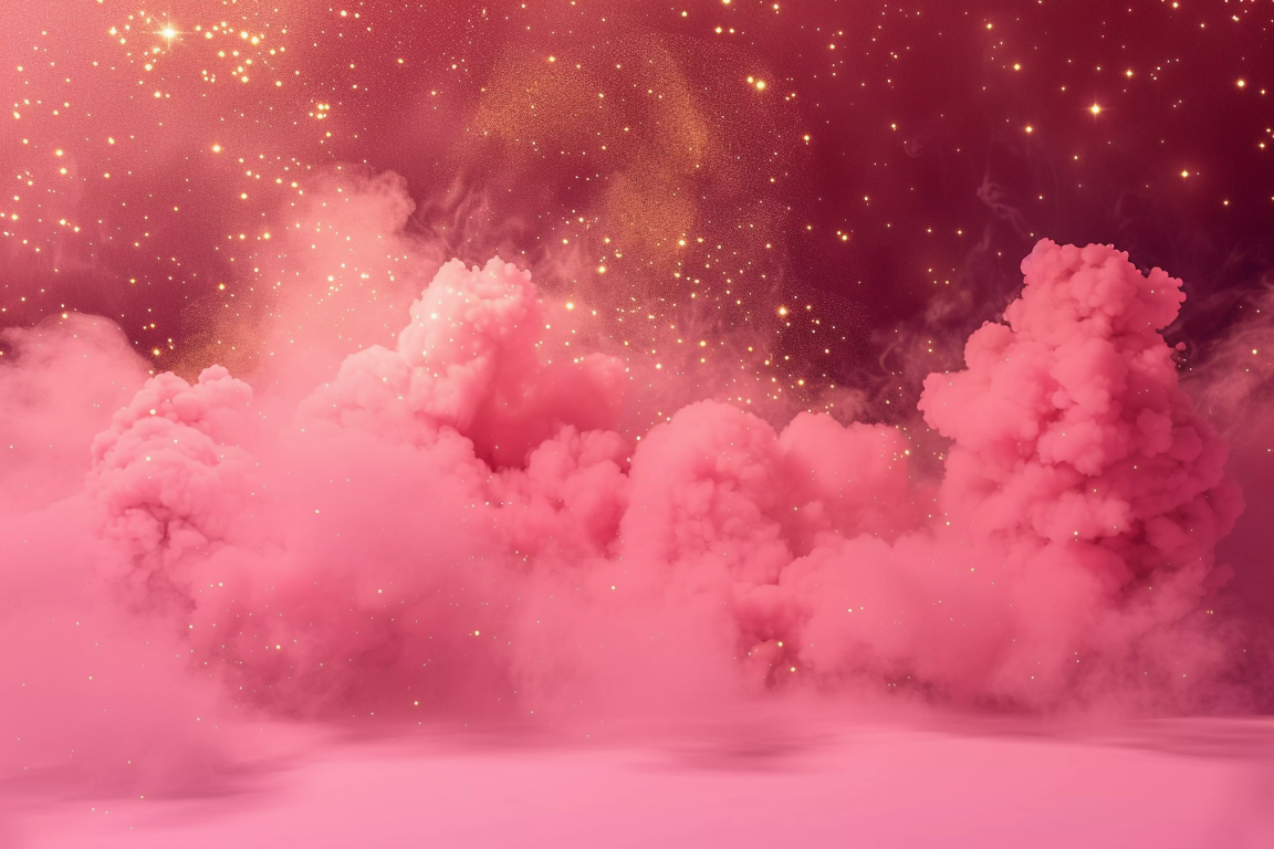 Beautifull Pink Cloud Kids Theme 16 - Backdrop Imperia Printed Backdrop