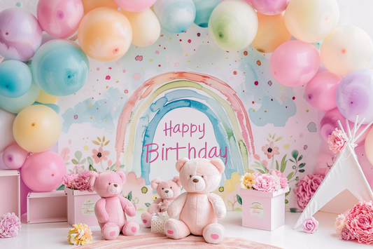 Beautifull Multicolour KIds Birthday Theme 28 - Backdrop Imperia Printed Backdrop