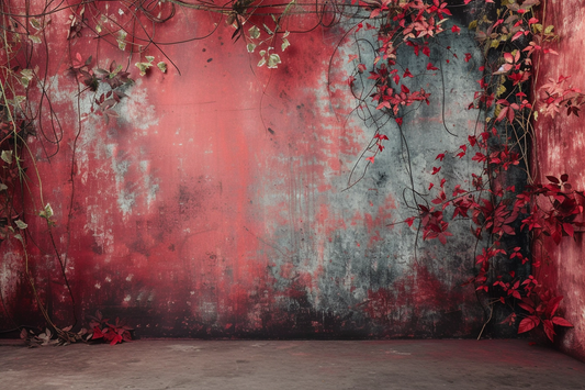 Classic Orange Vintage Theme 37 - Backdrop Imperia Printed Backdrop