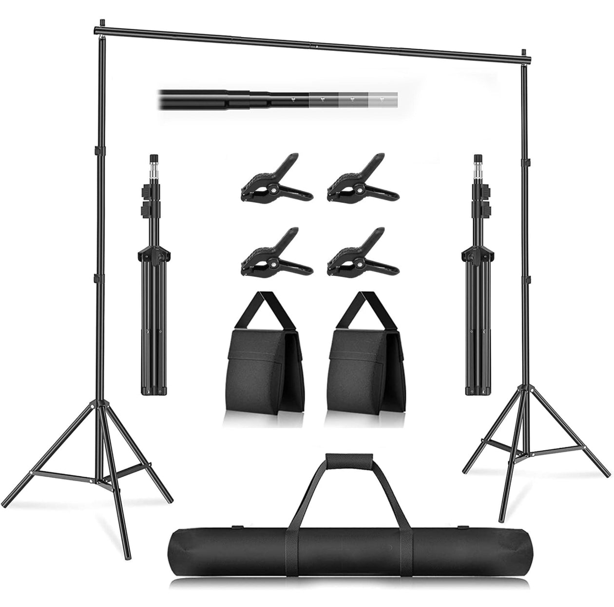 Backdrop Imperia Adjustable 9X9FT Backdrop Stand For Photography & Videography