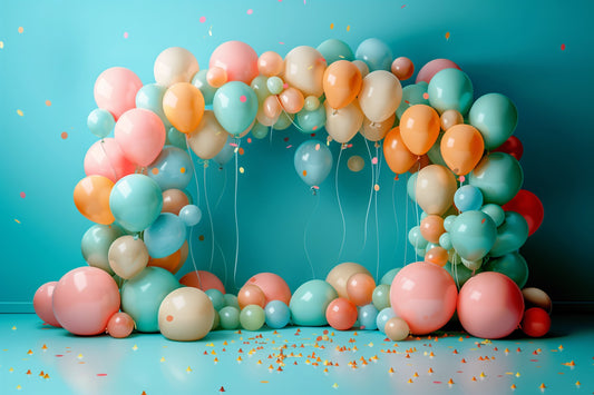 Kids Colourfull Baloon Theme 16 - Backdrop Imperia Printed Backdrop