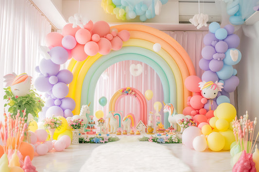 Kids Colourfull Baloon Theme 22 - Backdrop Imperia Printed Backdrop