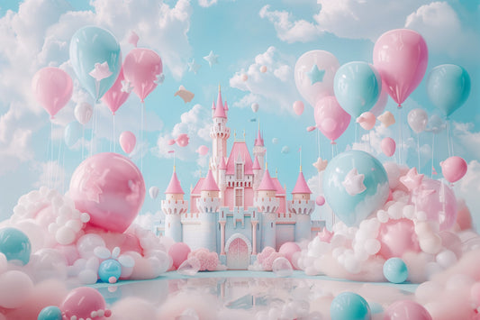 Kids Colourfull Baloon Theme 26 - Backdrop Imperia Printed Backdrop
