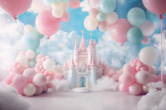 Kids Colourfull Baloon Theme 27 - Backdrop Imperia Printed Backdrop