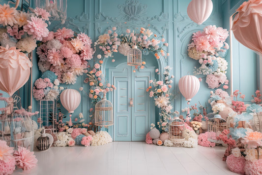 Kids Colourfull Baloon Theme 28 - Backdrop Imperia Printed Backdrop