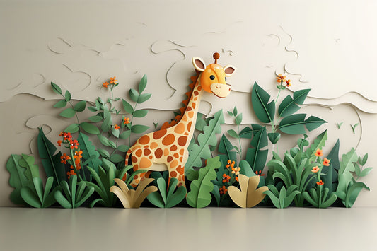 Kids Jungle Theme 7 - Backdrop Imperia Printed Backdrop